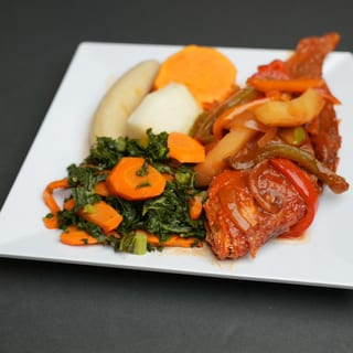 Brown Stew Fish